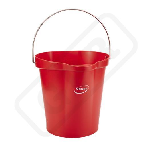 Vedro polypropylén 6 l červené