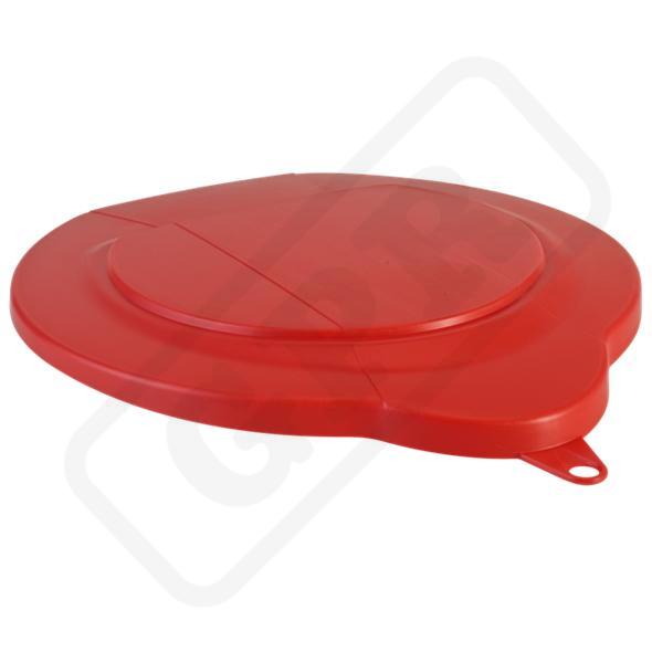 Veko pre vedro 6 l červené
