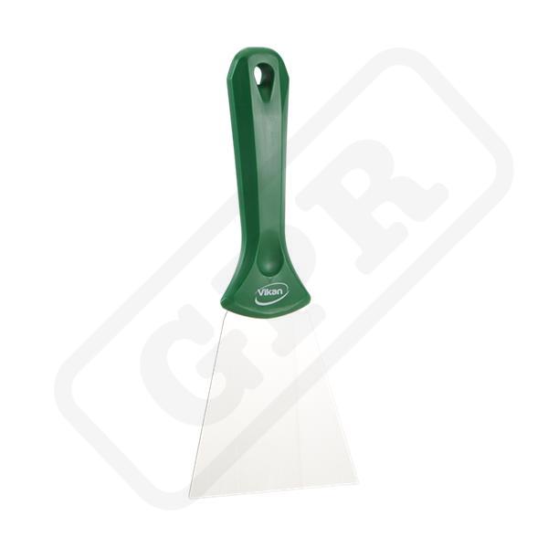 Špachtľa nerezová 100 mm zelená