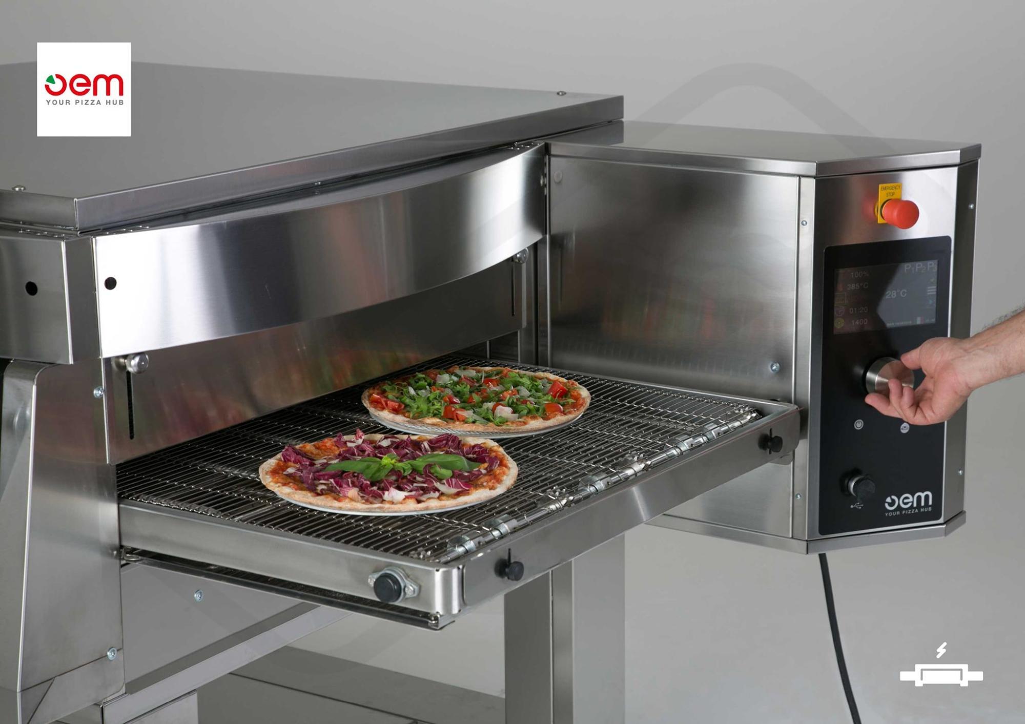 Pásová pec na pizzu HENERGO elektrická