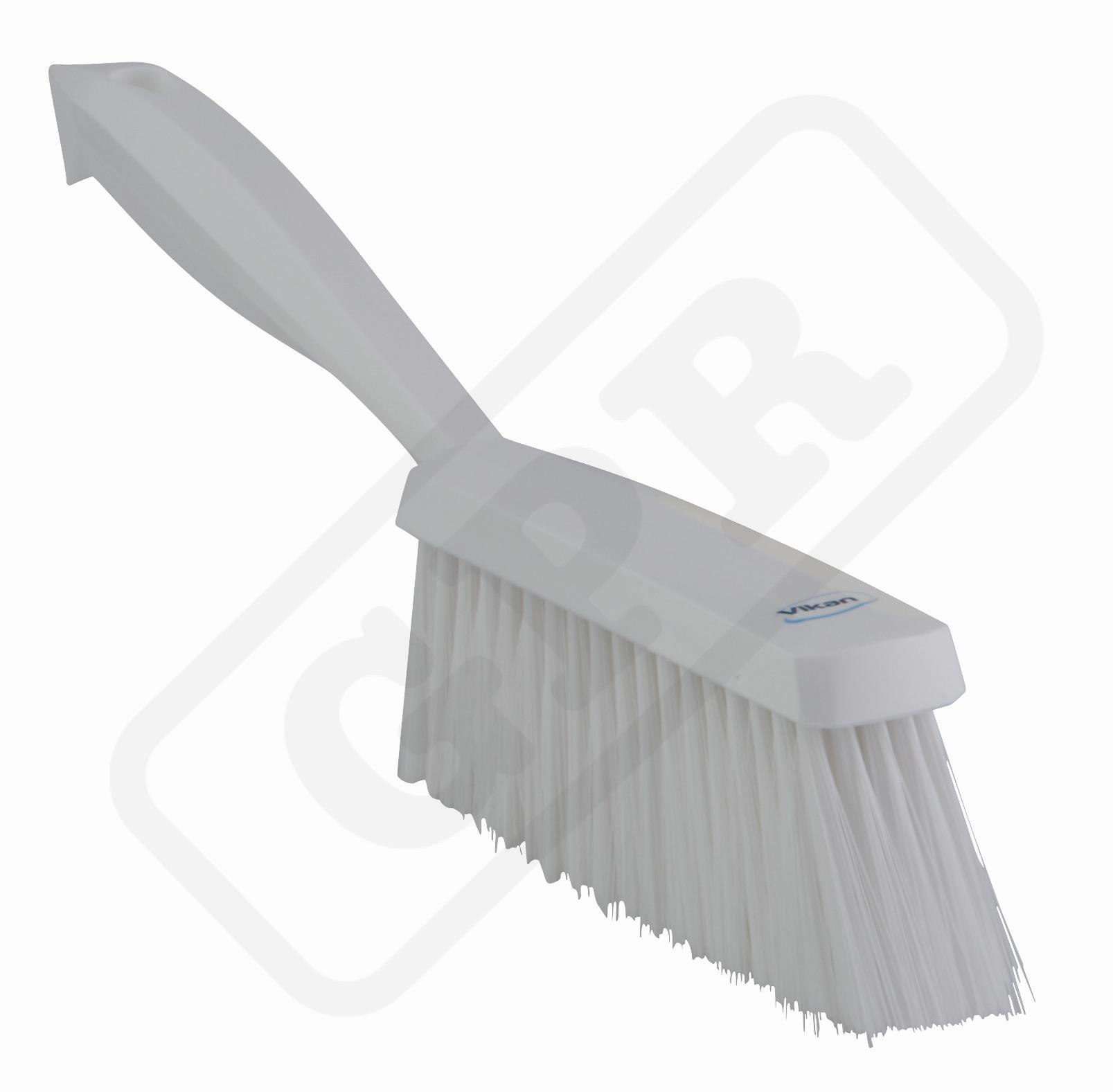 Ručný meták 357 mm mäkký biely