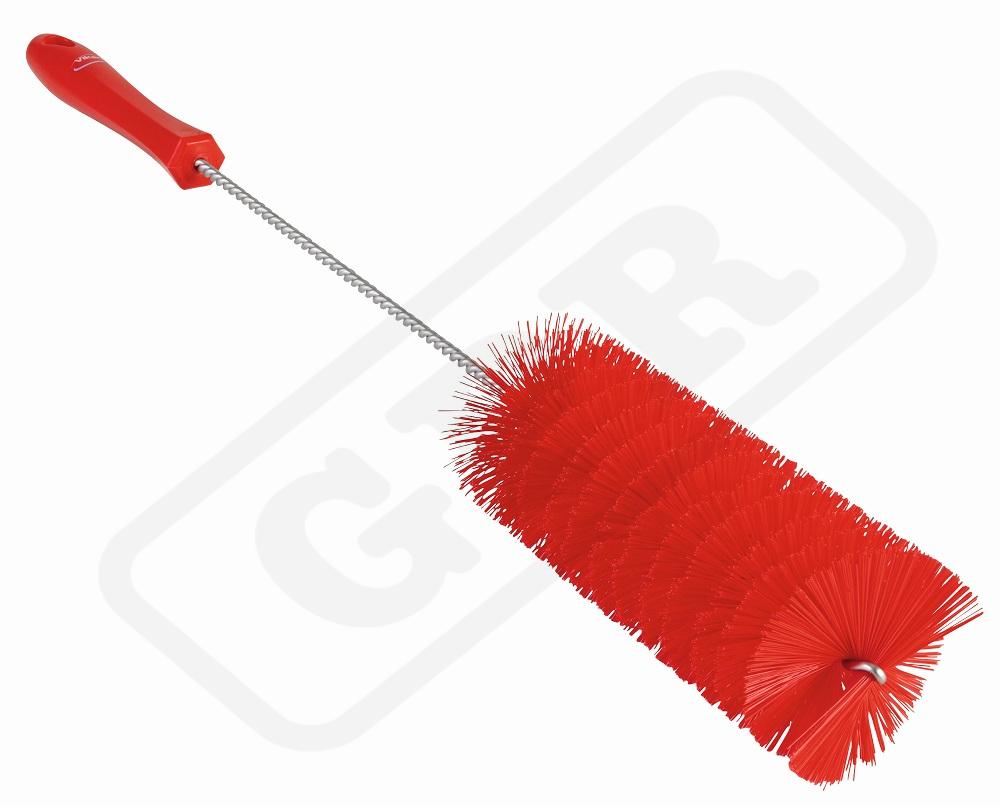 Kefa na trubice 60 mm stredne tvrdá červená