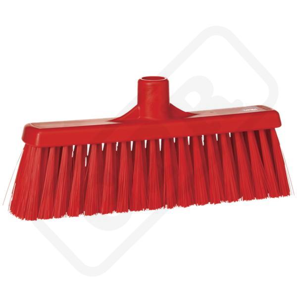 Metla 310 mm stredne tvrdá červená