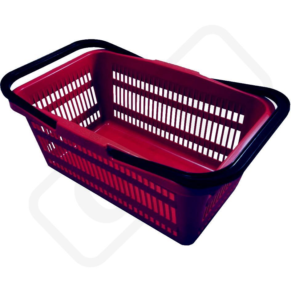 Nákupný košík plastový