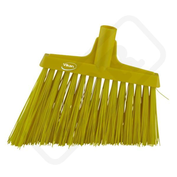 Metla skosená 290 mm tvrdá žltá