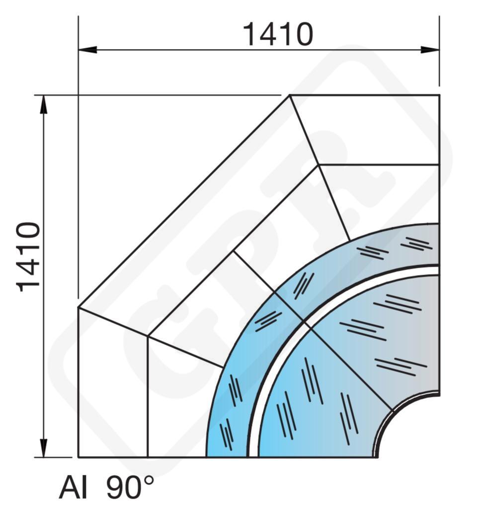 MAJOR VENTILATO GI AInter. 90°