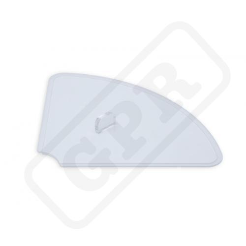 Veko pre PLEXI Misku 1/4 kruh 90° transparentné