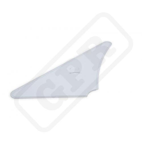 Veko pre PLEXI Misku trojuholník ľavý transparentné