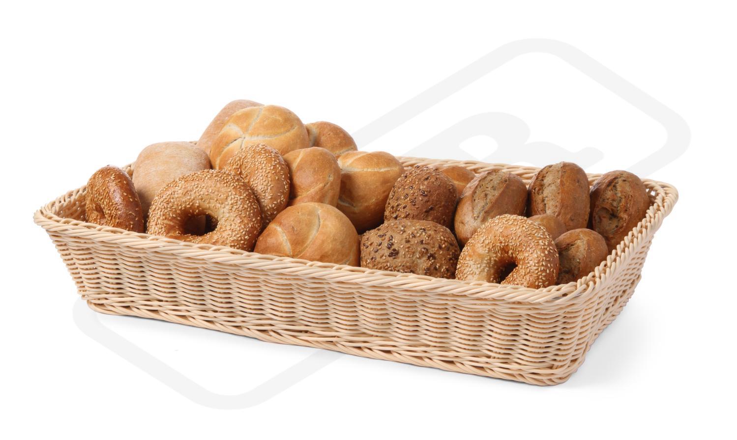 Košík na pečivo polyratan GN 1/1