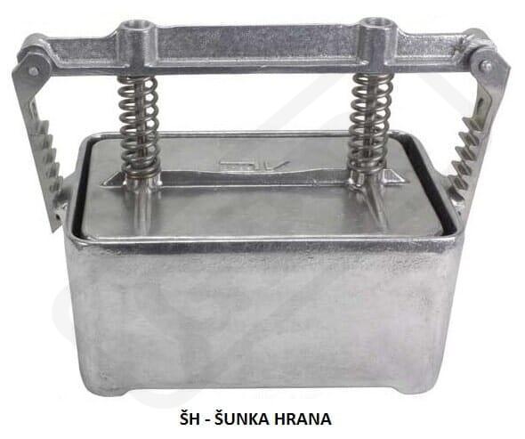 Forma na šunku AL-Hranatá 250X160X120