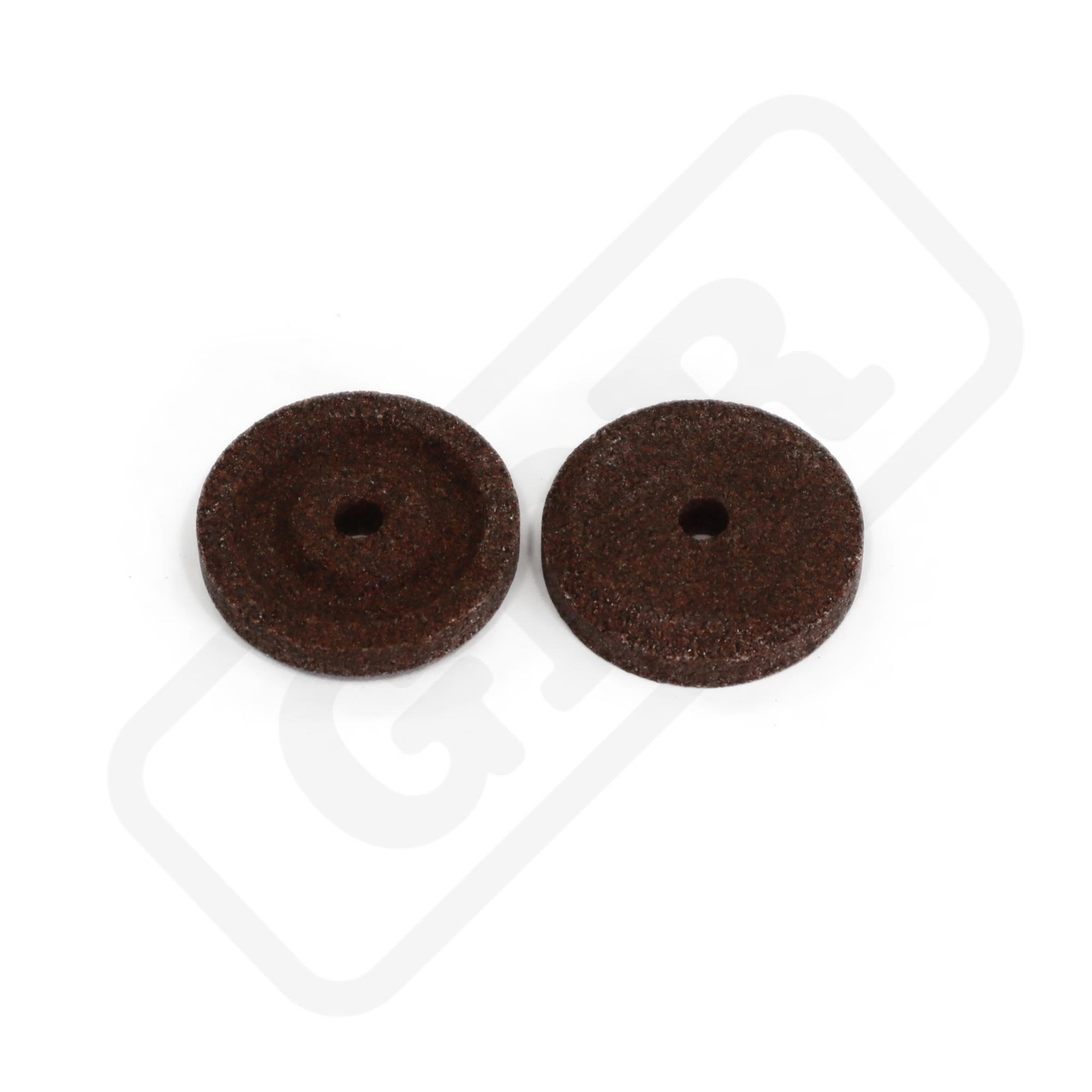 Brúsny kameň 40x8mm hrubé zrno, 6mm diera s nábojom Sirman