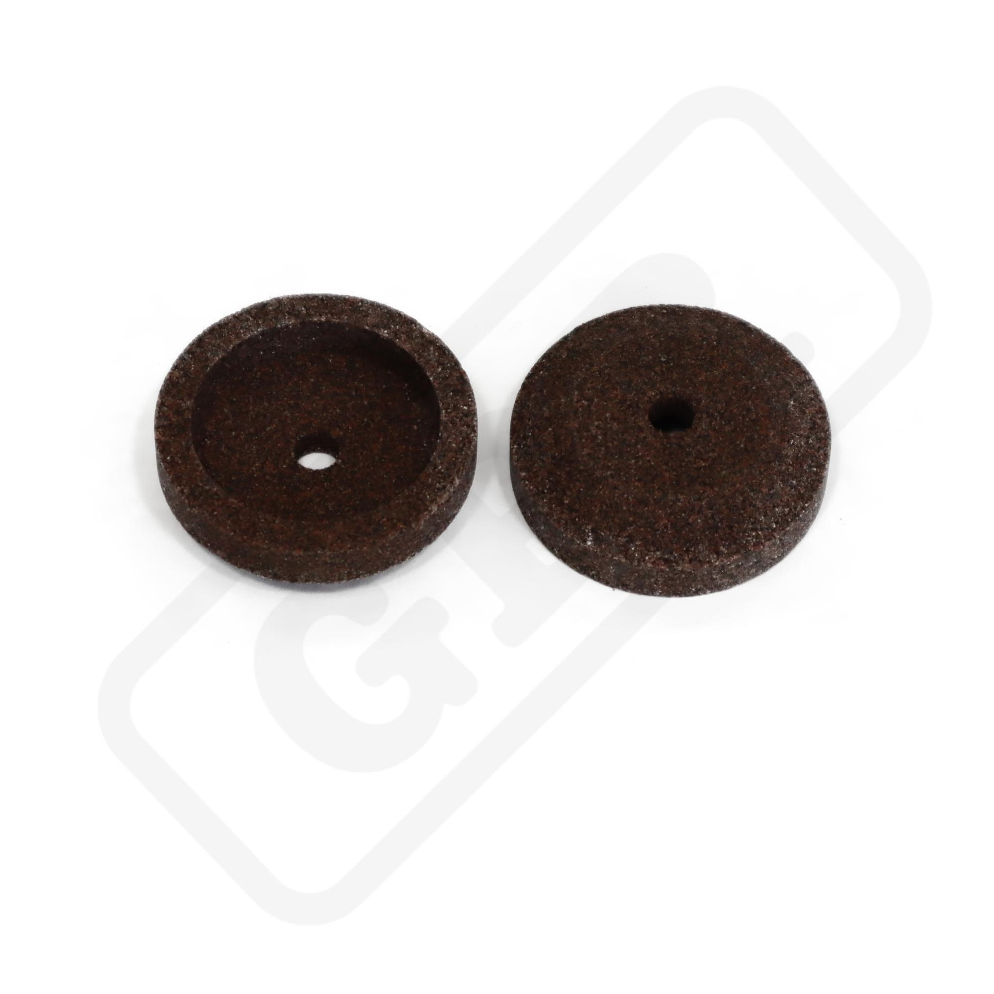Brúsny kameň 43x12mm hrubé zrno, 6mm diera