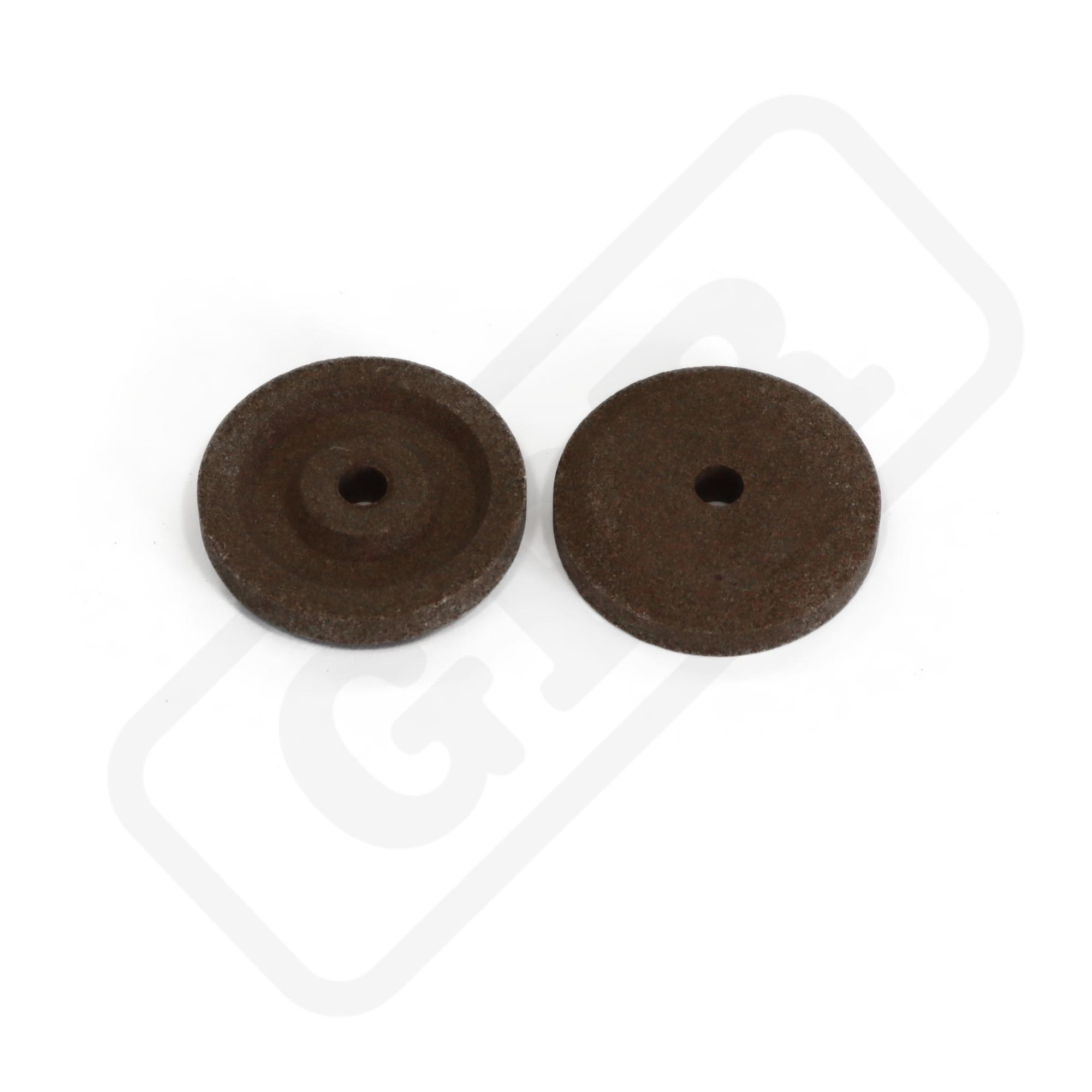 Obťahový kameň 40x8mm jemné zrno, 6mm diera, s nábojom