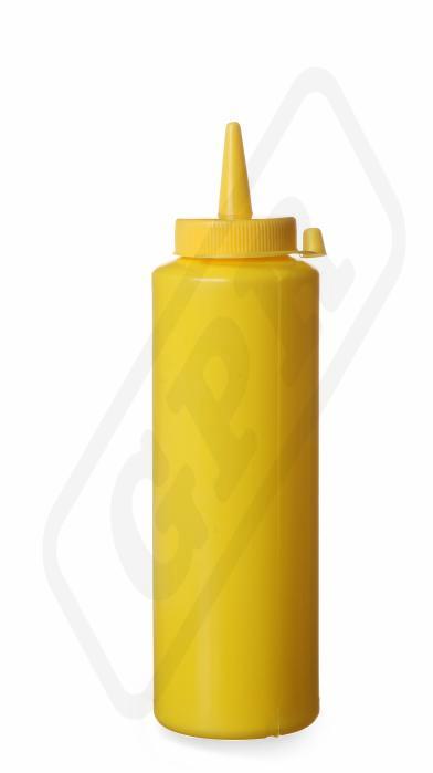 Fľaša dávkovacia 700 ml žltá