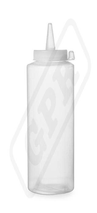 Fľaša dávkovacia 200 ml transparentná