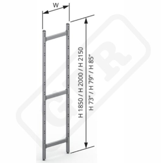 Nohy stredové 450x1700