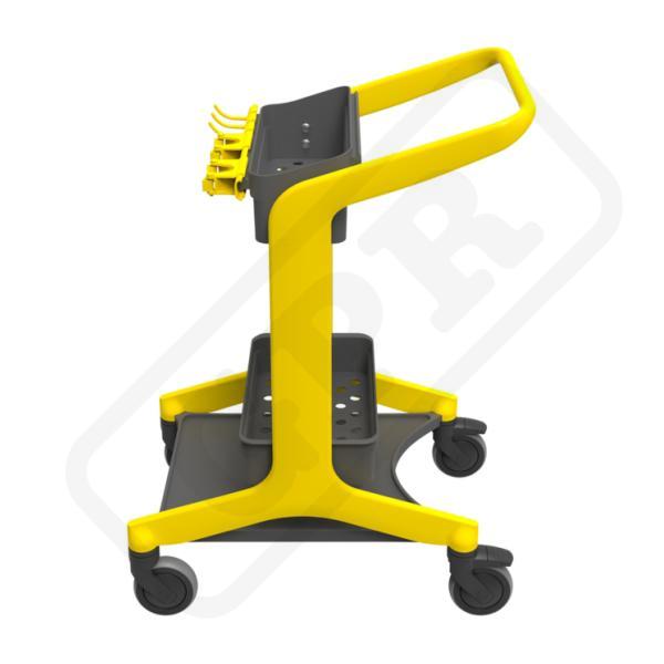 Mobilná stanica na čistenie HyGo žltá