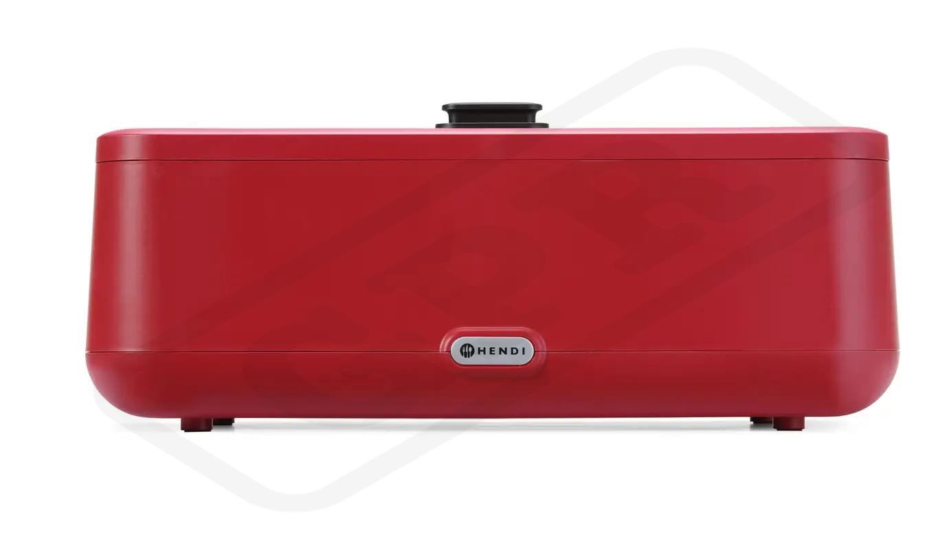 Chafing elektrický UNIQ GN 1/1 230V-700W,červená