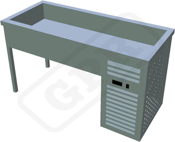 Chladiaca vaňa 4x GN 1/1 T-PV