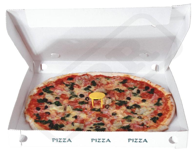 Distančný stojanček na pizzu do krabice