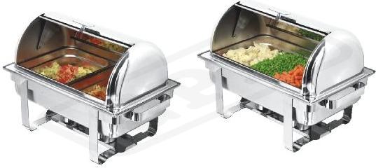 Chafing GN 1/1 rolovací 90°
