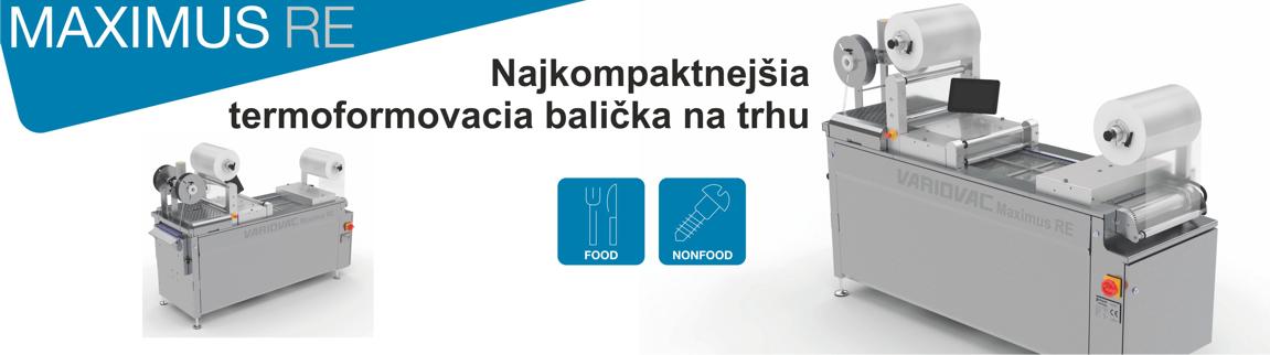 Najkompaktnejšia termoformovacia balička na trhu